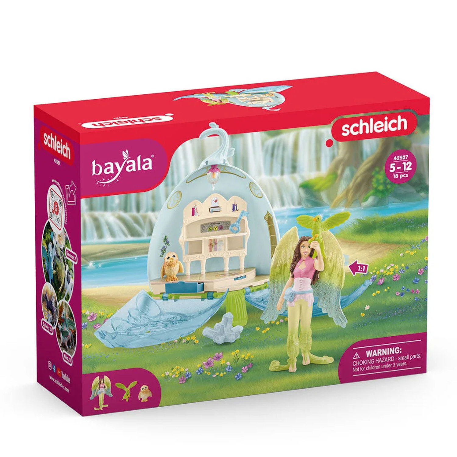 Комплект Мистично цвете - Библиотека, Schleich