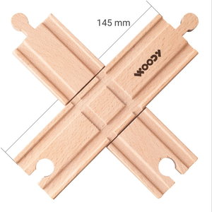 Дървен ЖП аксесоар - Кръстопът