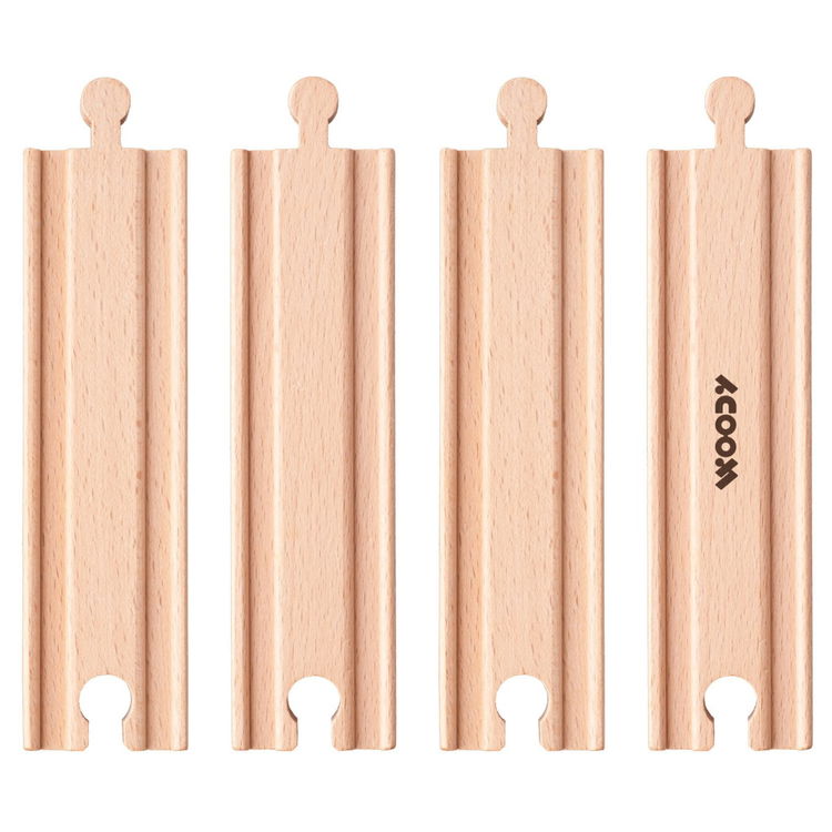 Дървен ЖП аксесоар - Релси за влак