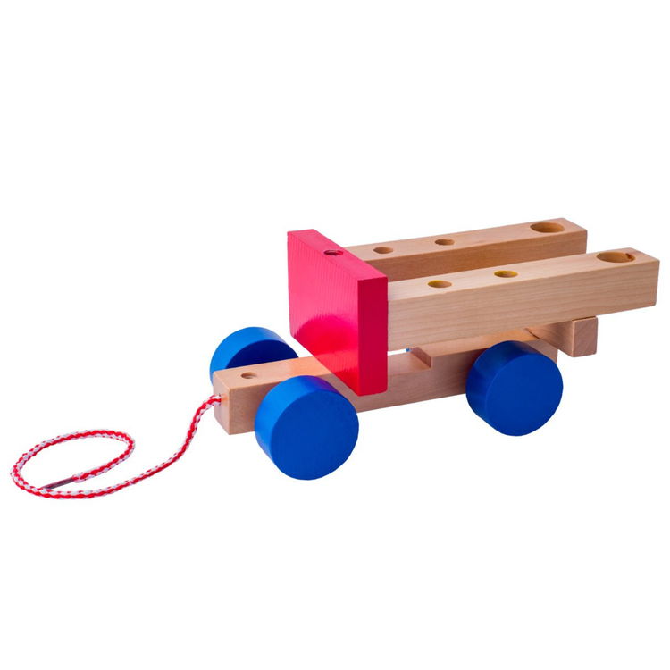 Дървен конструктор Камионче