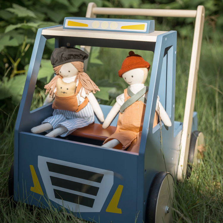 Дървена проходилка Камионче