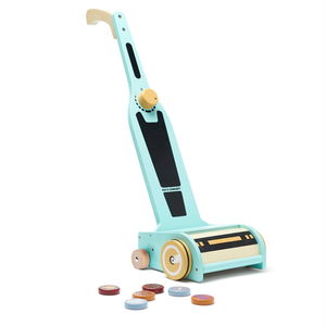 Дървена играчка Прахосмукачка