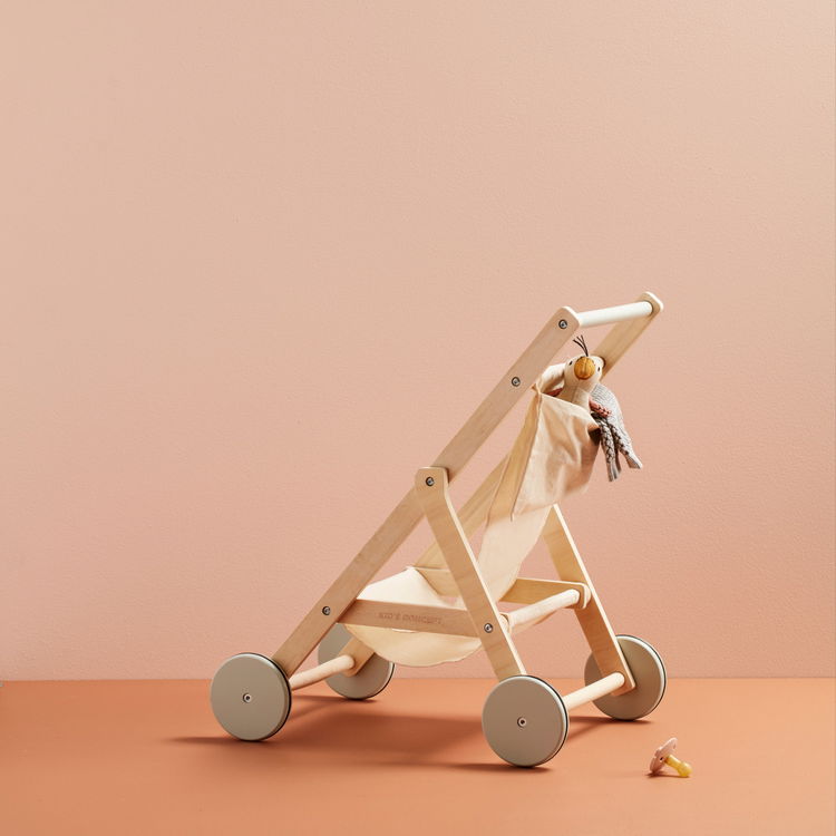 Дървена количка за кукли Summer