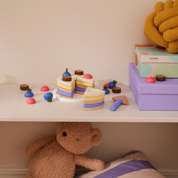 Дървена торта за сглабяне