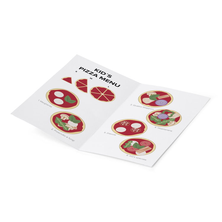 Дървен комплект Италианска пица