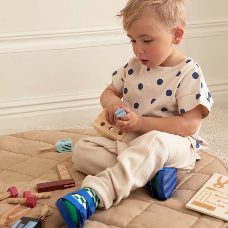 Дървен комплект Куфар с инструменти