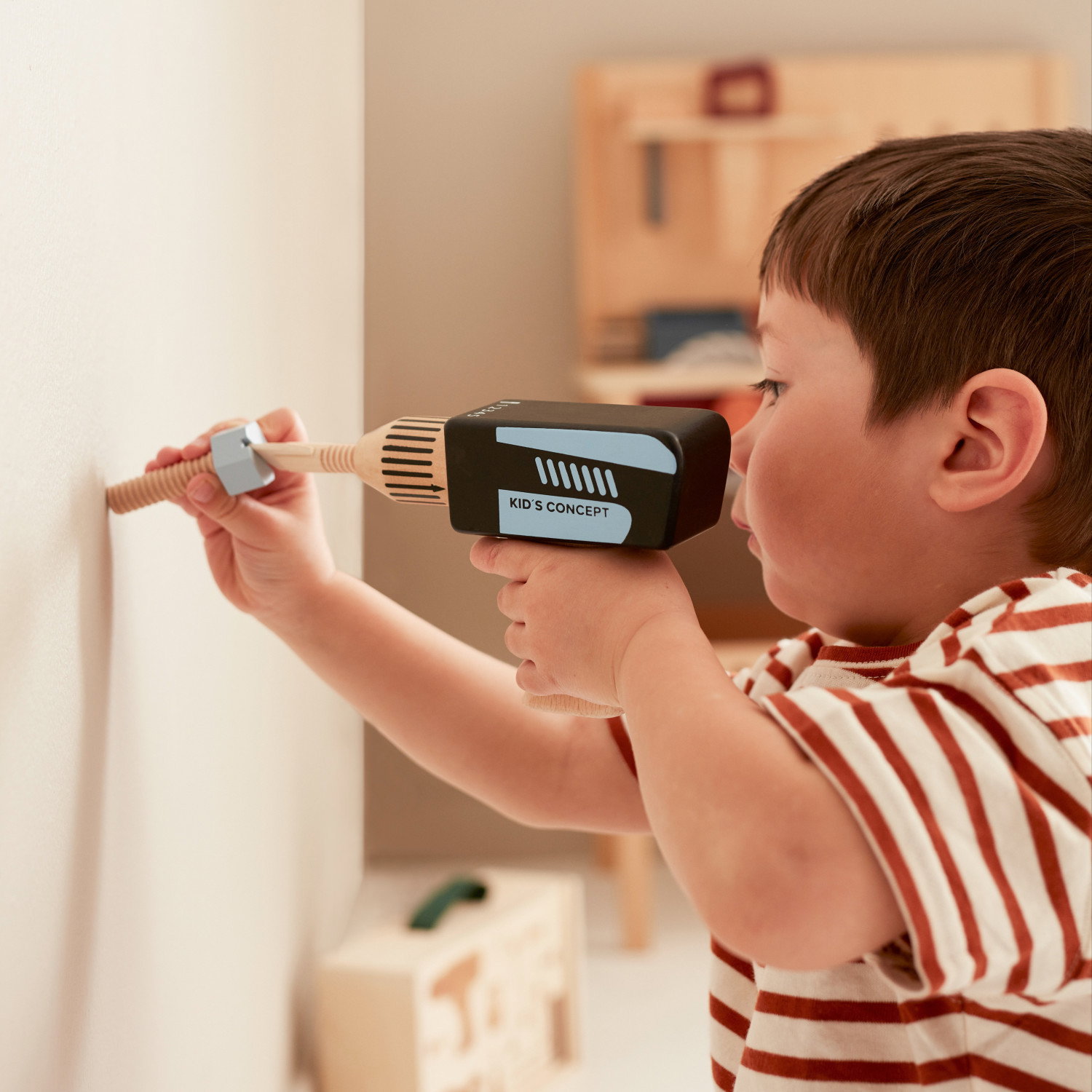 Дървен комплект Куфар с инструменти