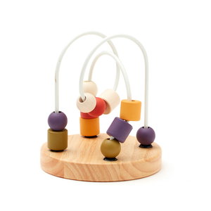 Дървен мини лабиринт с мъниста