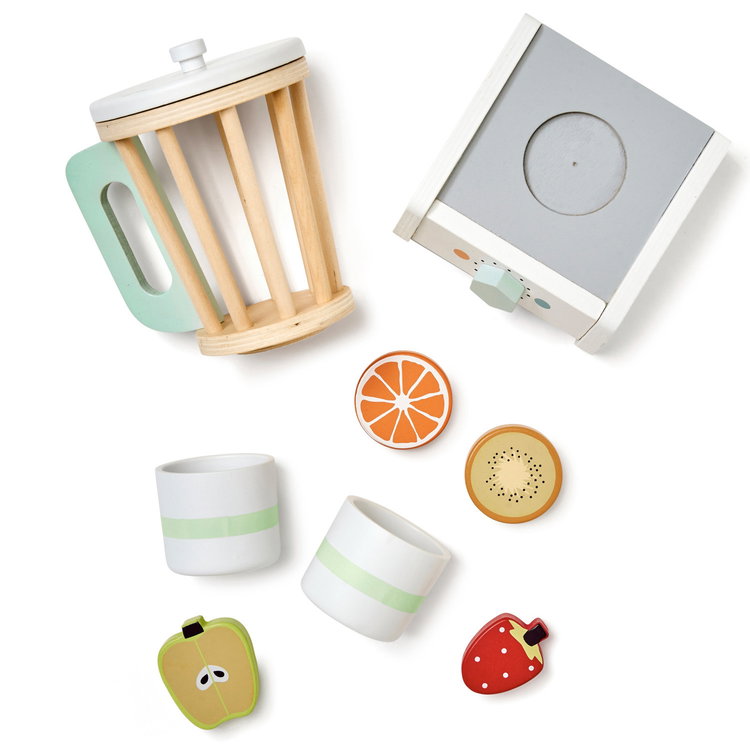 Дървен комплект Блендер с плодове