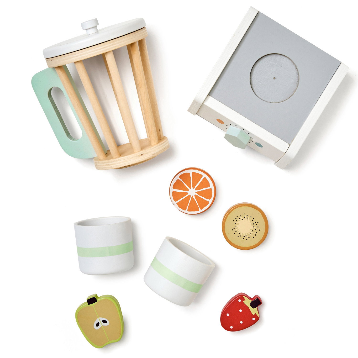 Дървен комплект Блендер с плодове