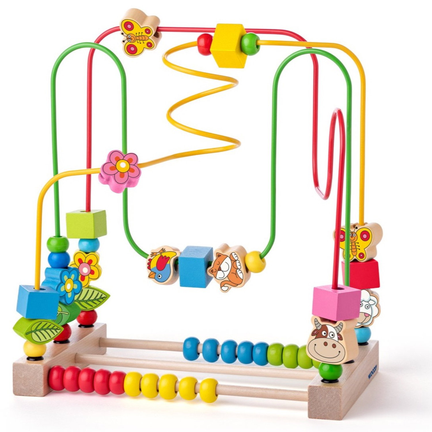 Голям лабиринт със сметало и фигурки