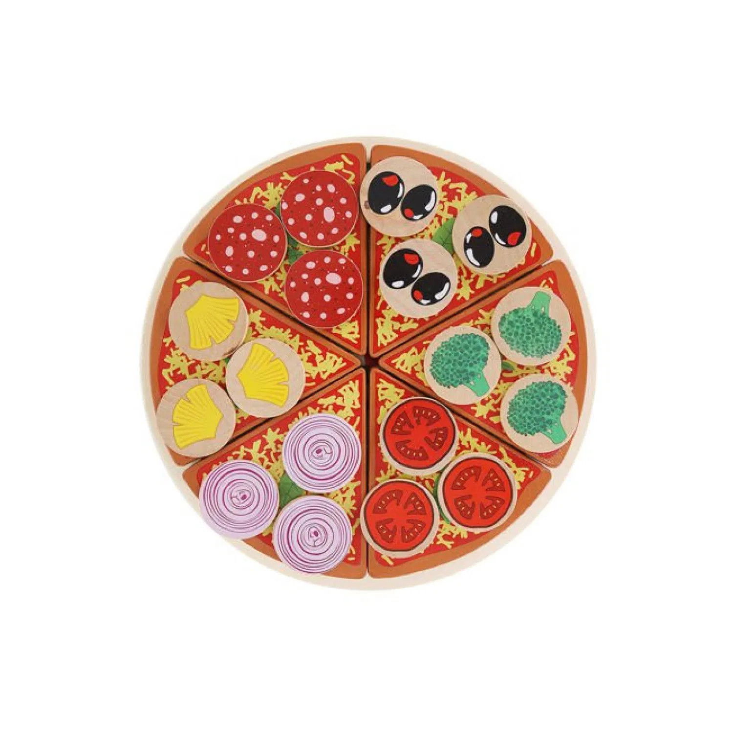 Дървена пица за рязане