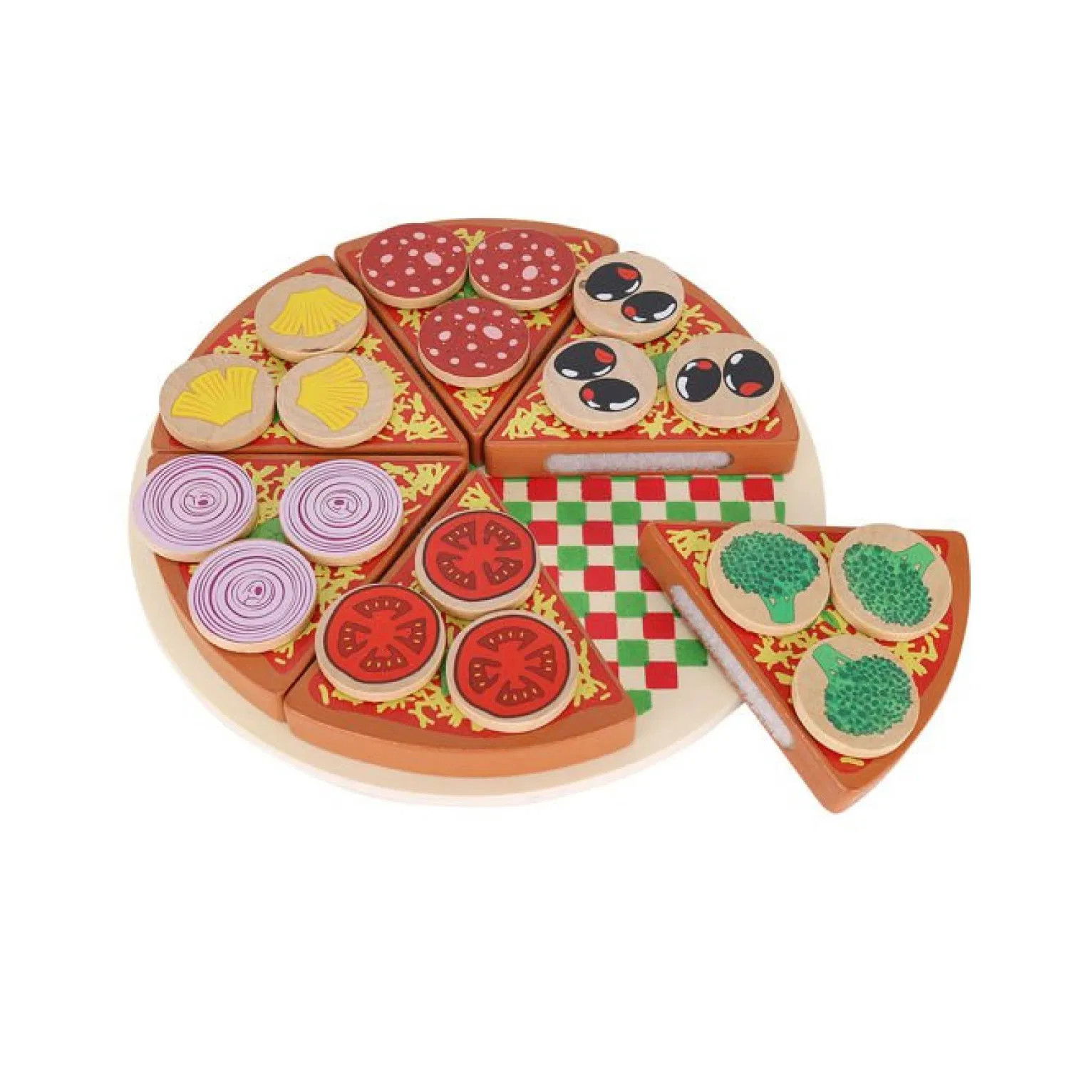 Дървена пица за рязане