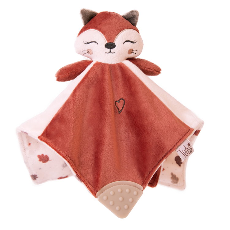 Мека бебешка играчка Лисица