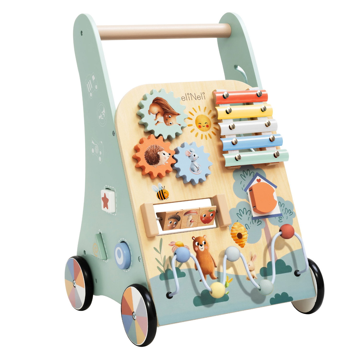 Многофункционална бебешка проходилка