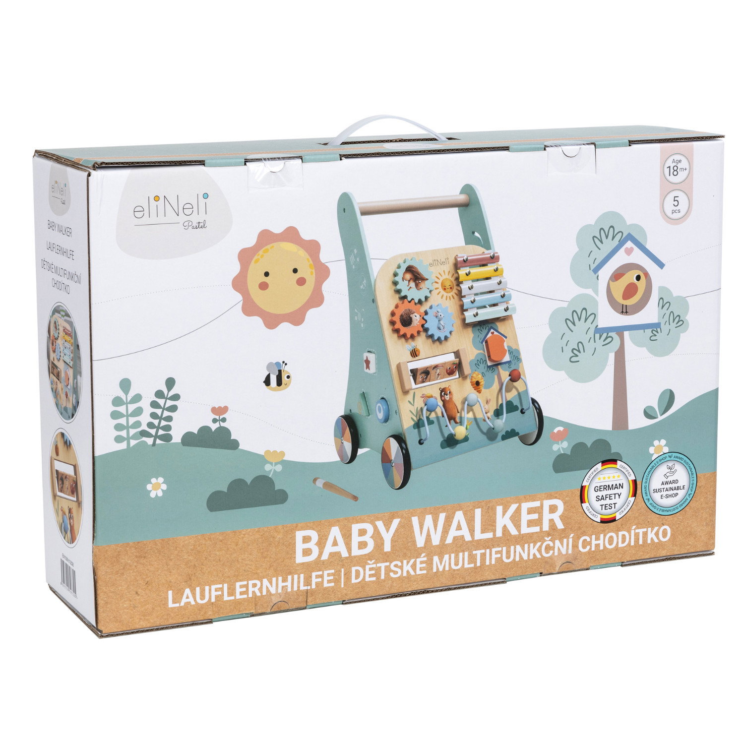 Многофункционална бебешка проходилка