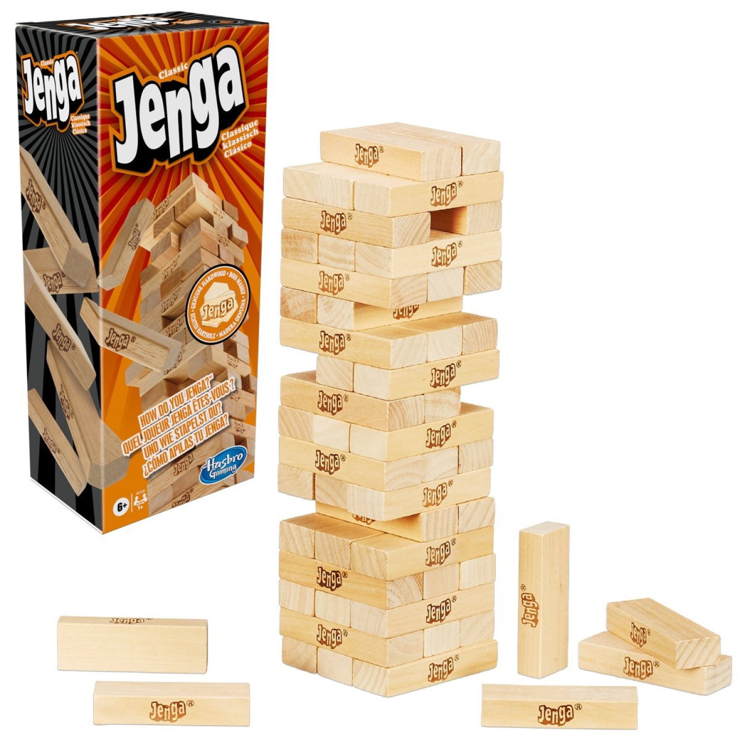 Настолна игра Класическа Дженга Big