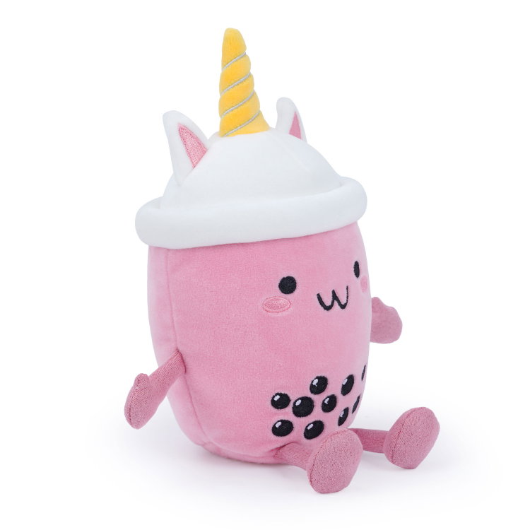 Плюшена чаша Bubble tea Еднорог