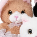Плюшена кошничка с Котета