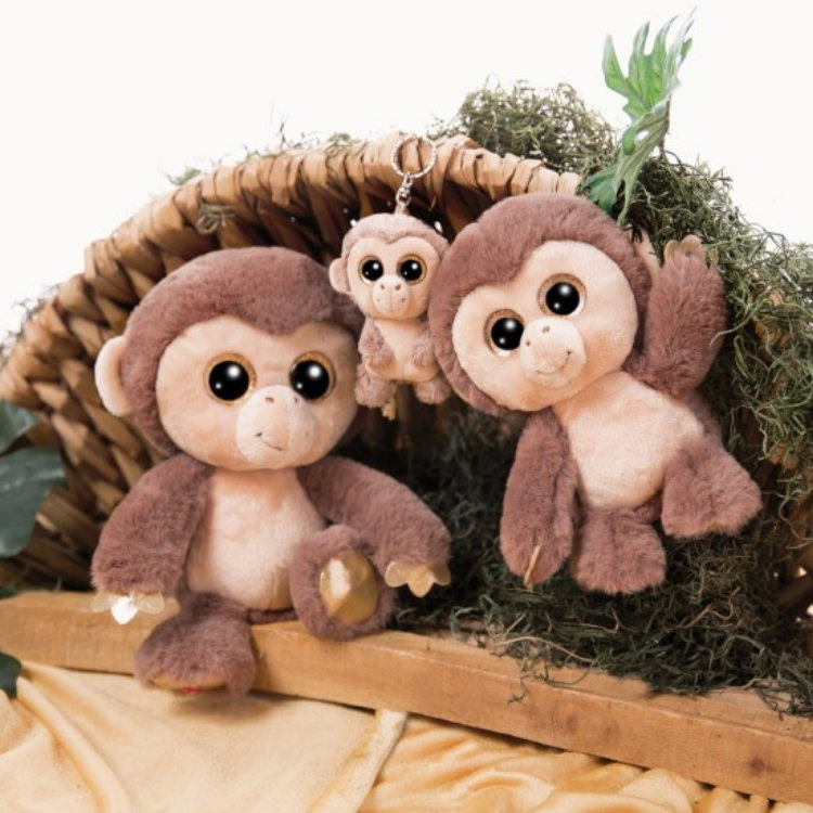 Мека играчка маймунка Хобсън NICI
