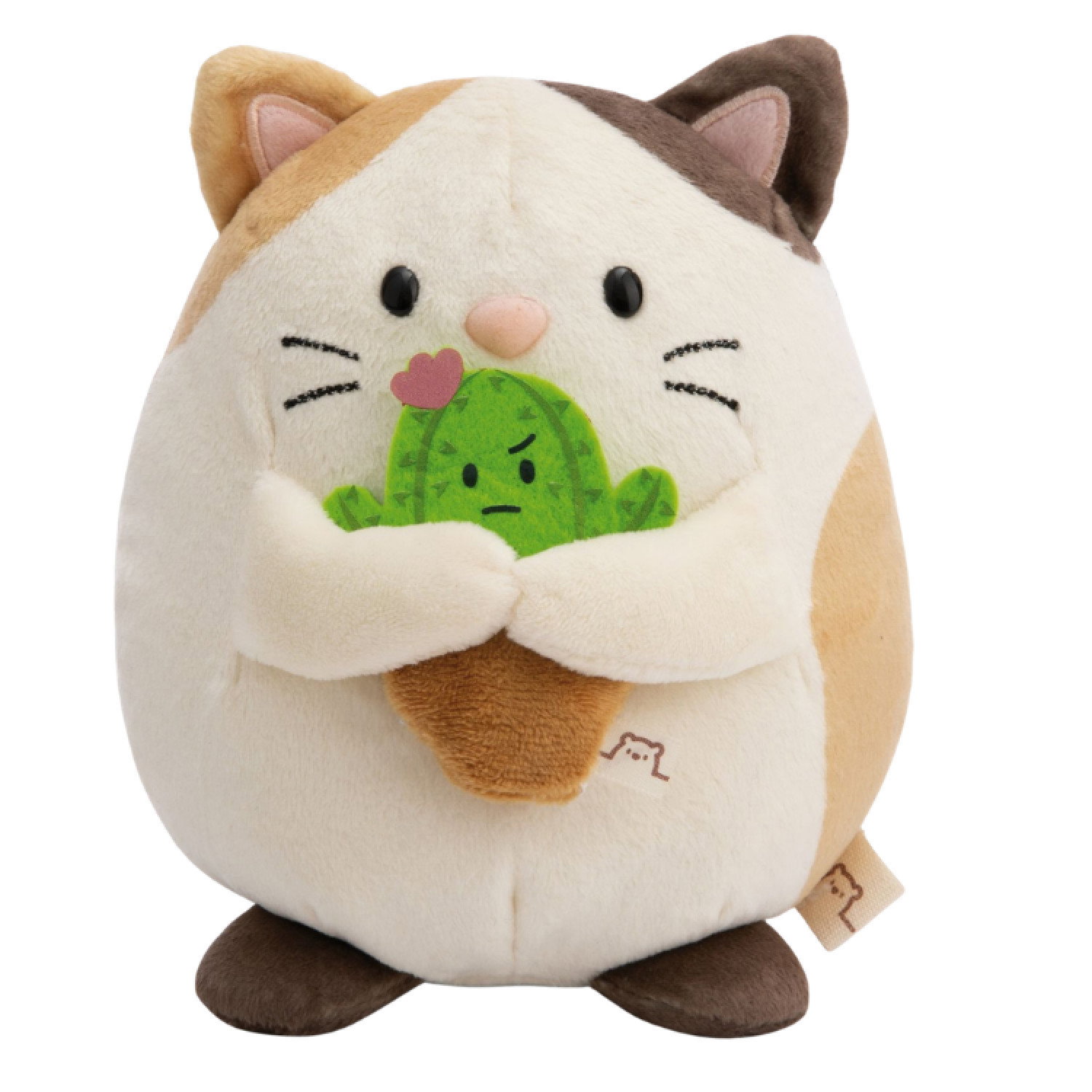 Мека играчка коте Анджи с кактус