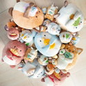 Мека играчка коте Анджи с кактус
