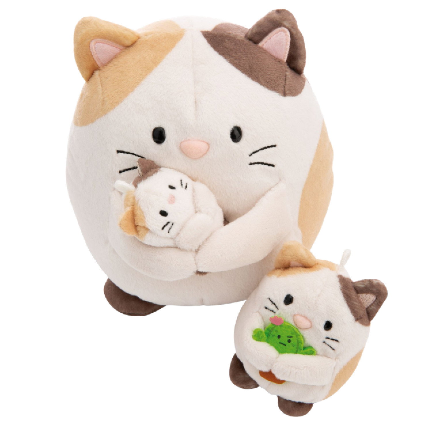 Мека играчка коте Анджи с кактус