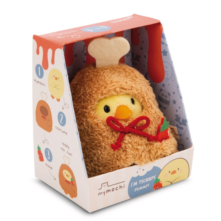Мека играчка пиленце Чипс с костюм NICI
