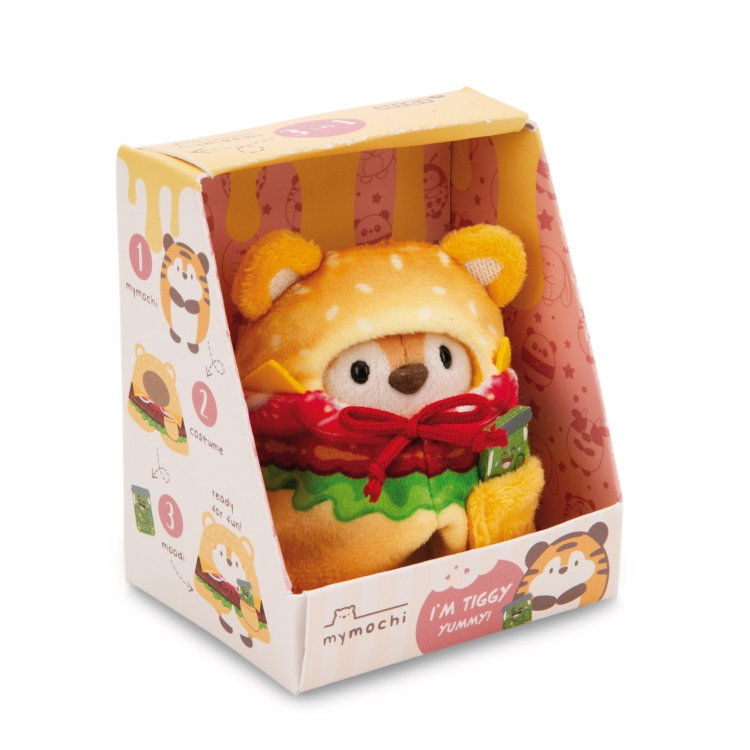 Мека играчка тигърче Тиги с костюм NICI