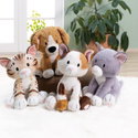 Мека играчка сиво коте