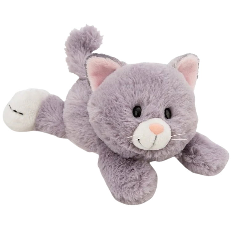 Мека играчка сиво коте