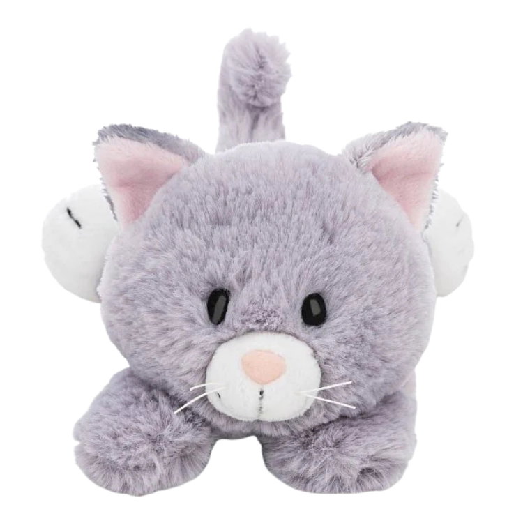 Мека играчка сиво коте