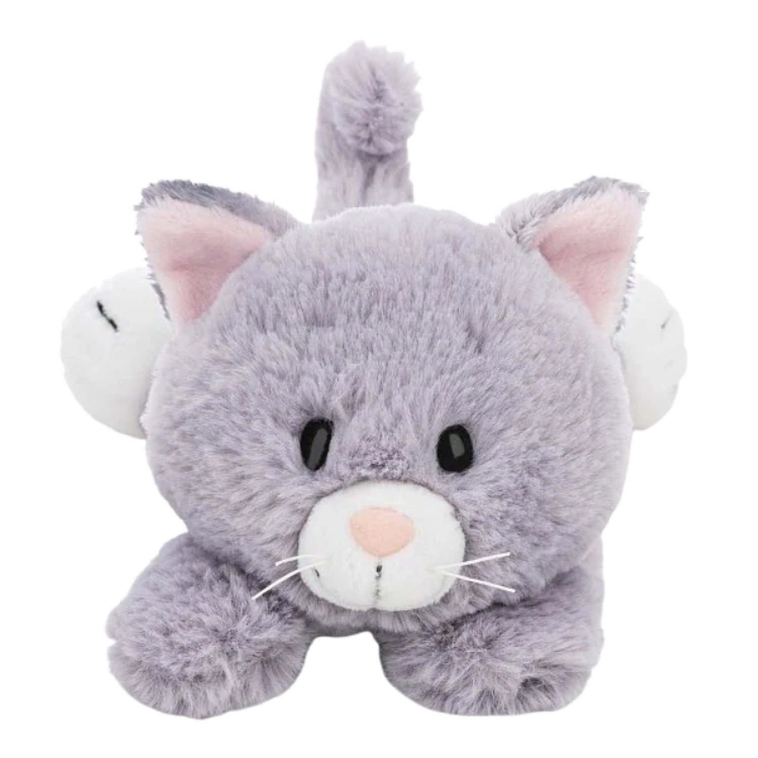 Мека играчка сиво коте