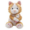 Мека играчка Мама котка с котенце NICI