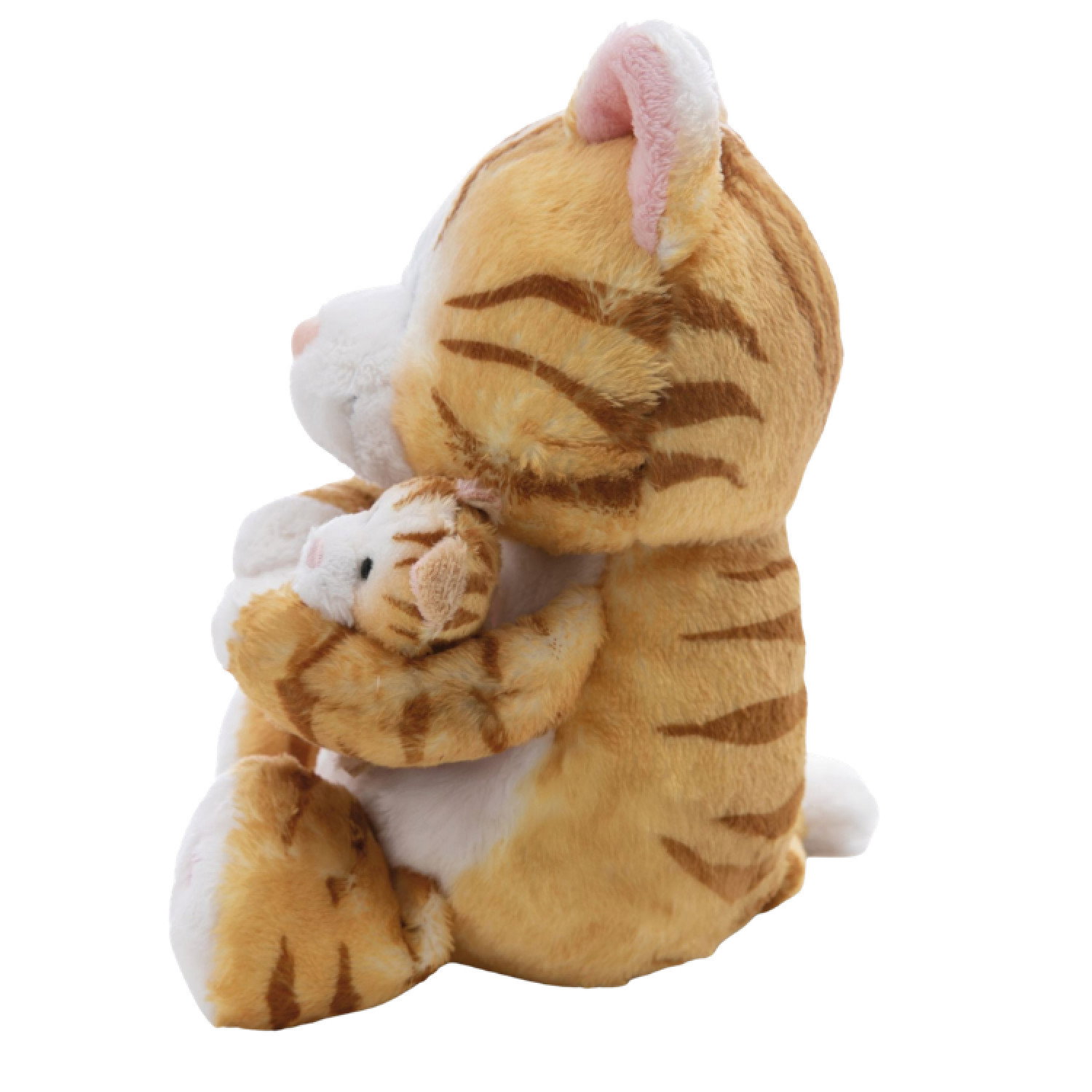 Мека играчка Мама котка с котенце NICI