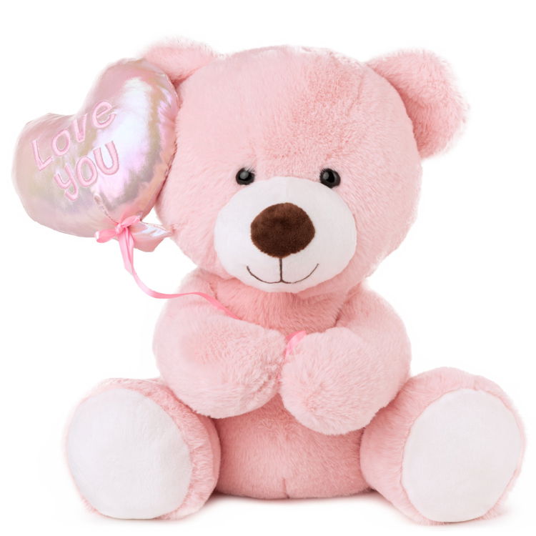 Плюшено мече с балонче