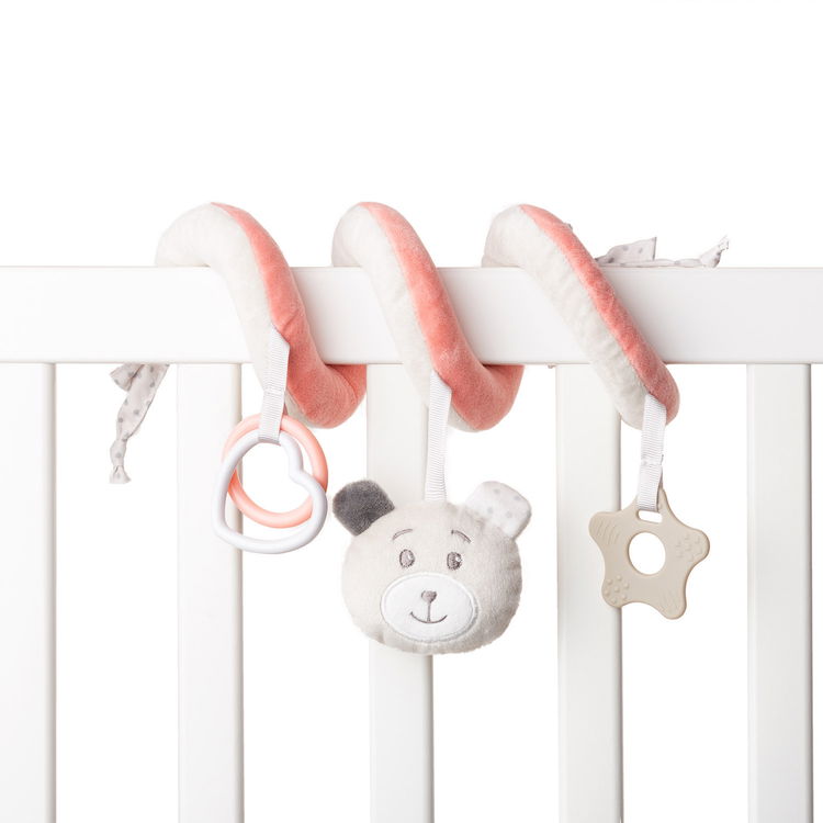 Мека бебешка спирала за легло, мече