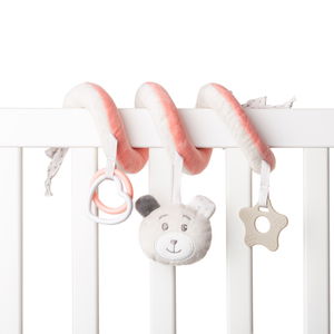 Мека бебешка спирала за легло, мече