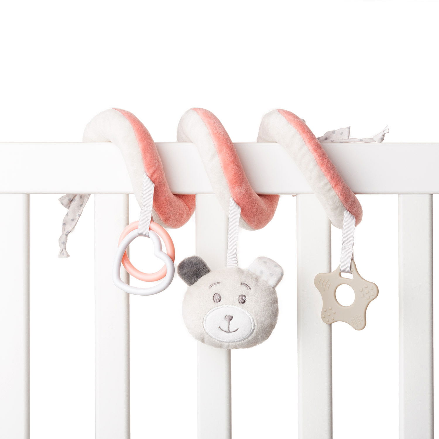 Мека бебешка спирала за легло, мече