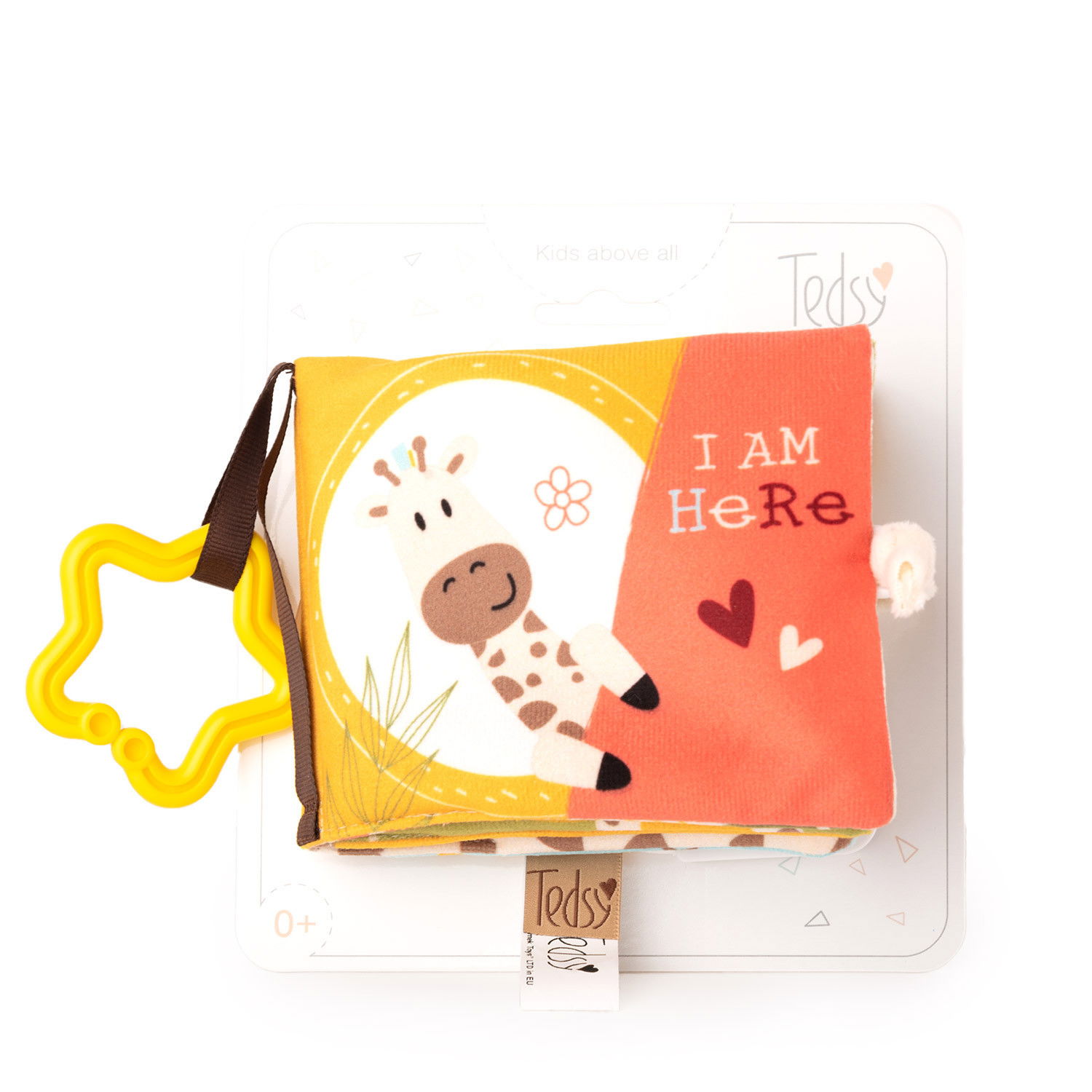 Мека бебешка книжка, жираф