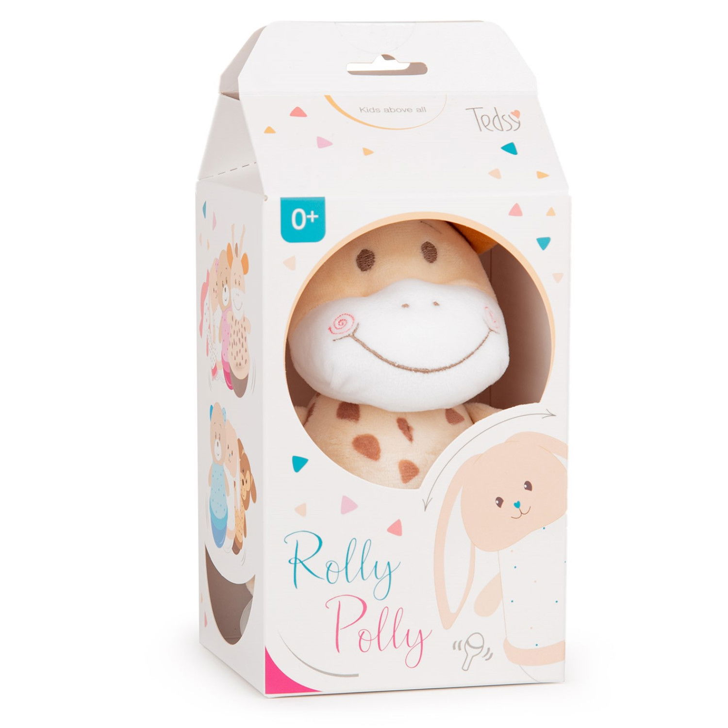 Меко бебешко Роли Поли жираф