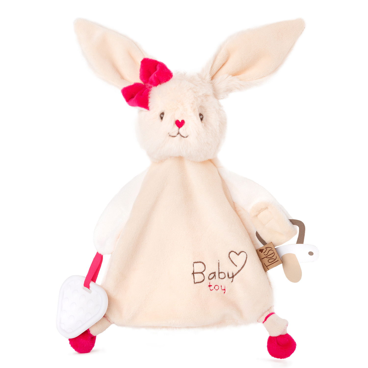 Мека бебешка играчка, зайче
