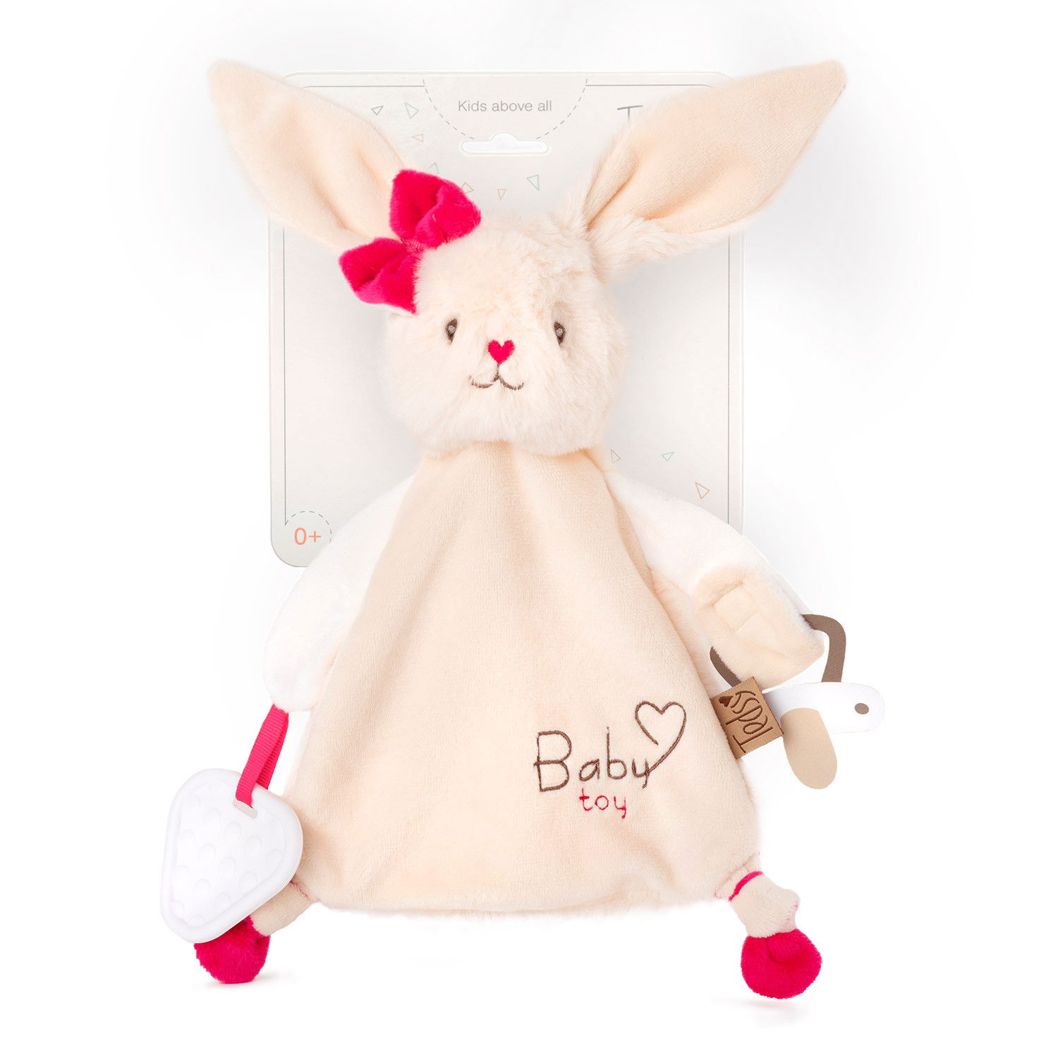Мека бебешка играчка, зайче
