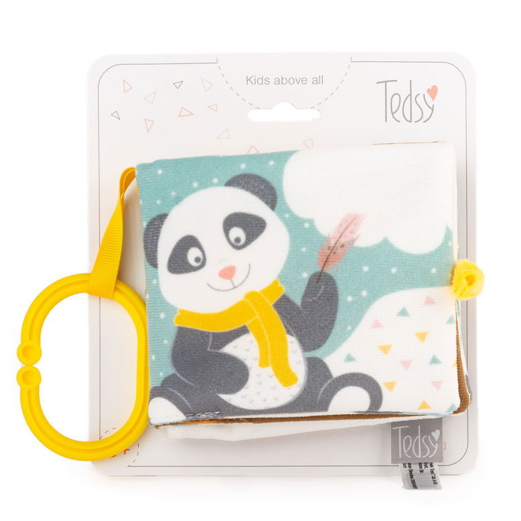 Мека бебешка книжка, панда