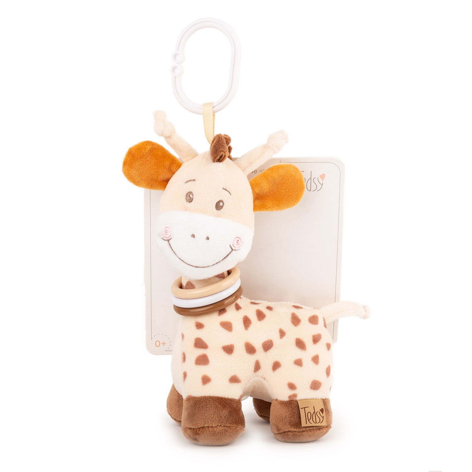 Мека бебешка играчка, жираф