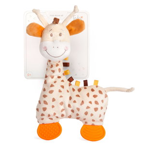 Мека бебешка играчка за гризане, жираф