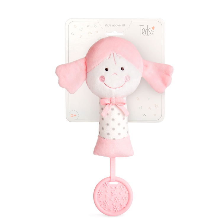 Мека бебешка кукла за гризане