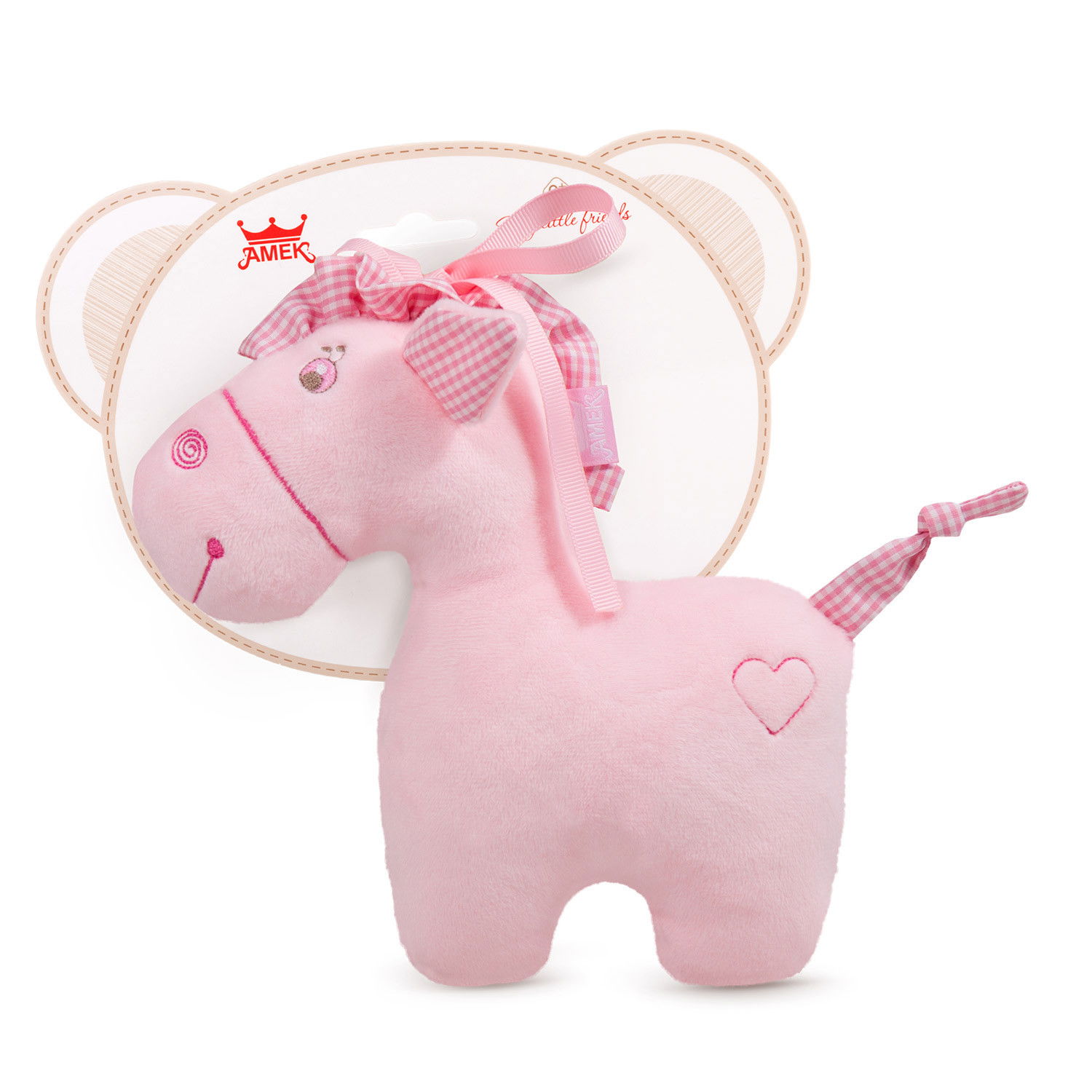 Мека бебешка играчка, пони