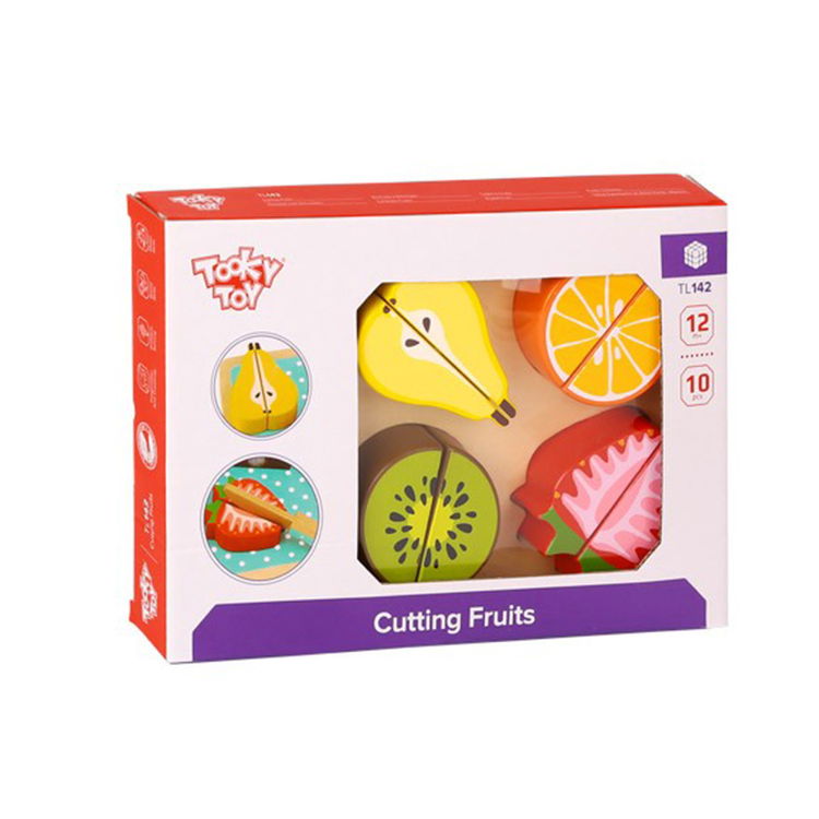 Дървени плодове за рязане с дъска