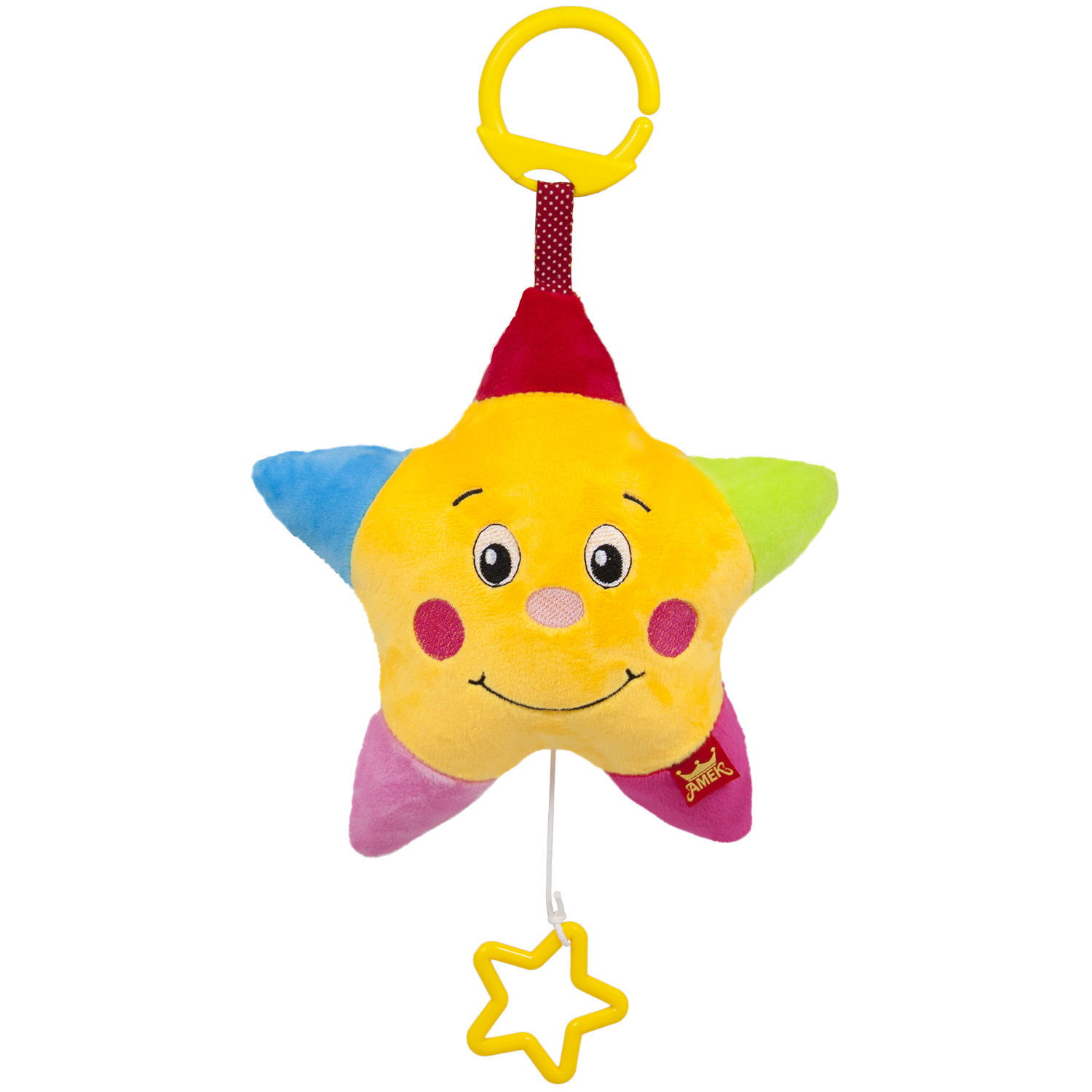 Мека бебешка латерна звезда